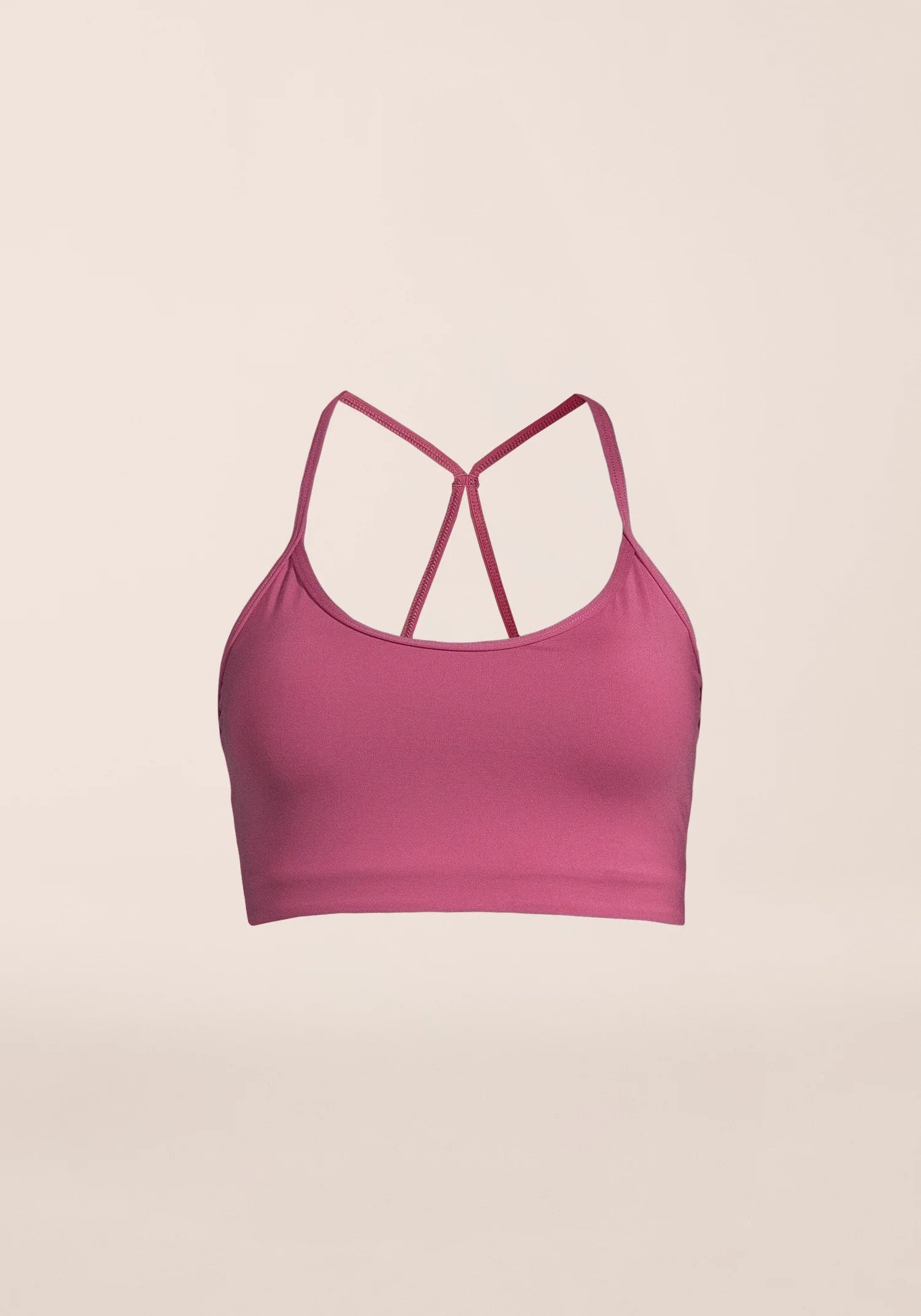 Casall Sleek Strappy Sports Bra reggiseno rosa sostegno medio
