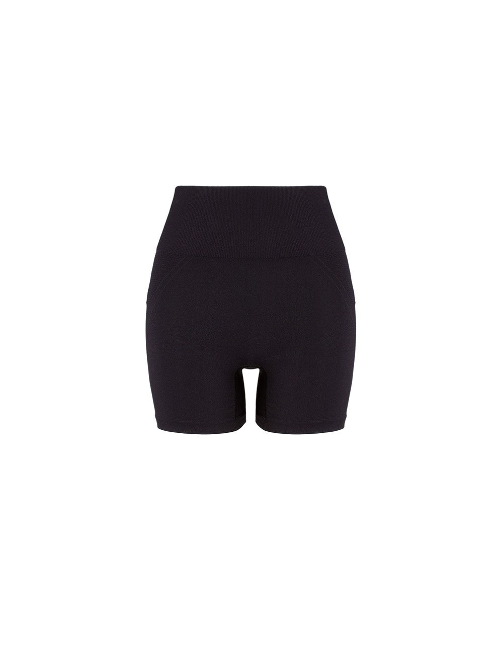 Lucas Hugh Technical Knit shorts neri S seconda pelle