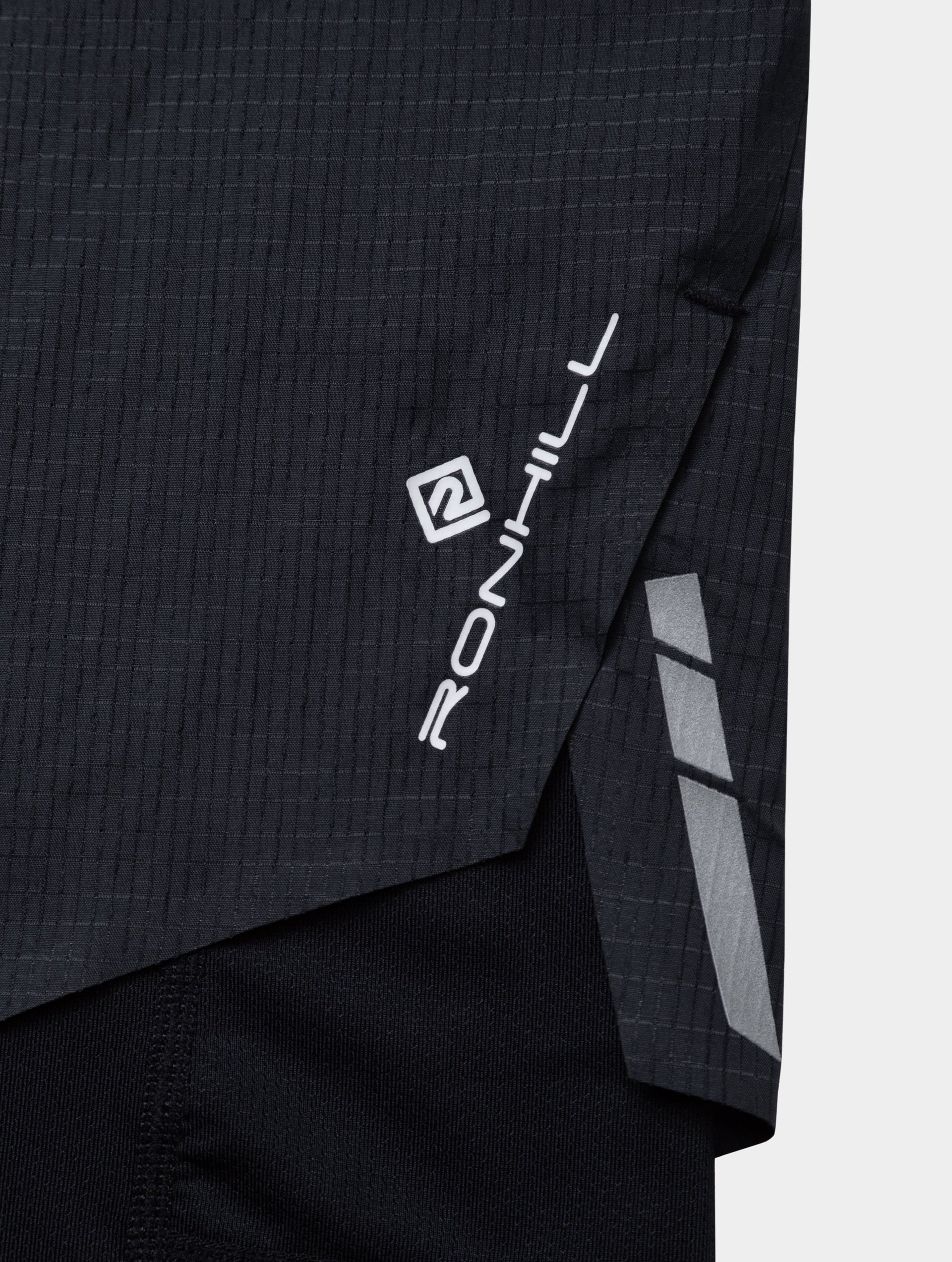 Ronhill Tech Race Twin Short pantaloncini gara neri