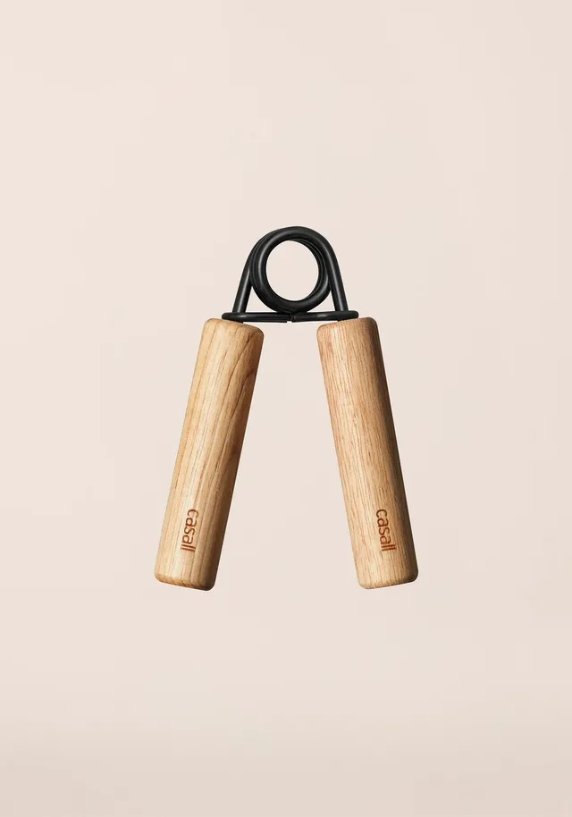 Casall Wood Power Grip Medium Hand Grip Legno Nero