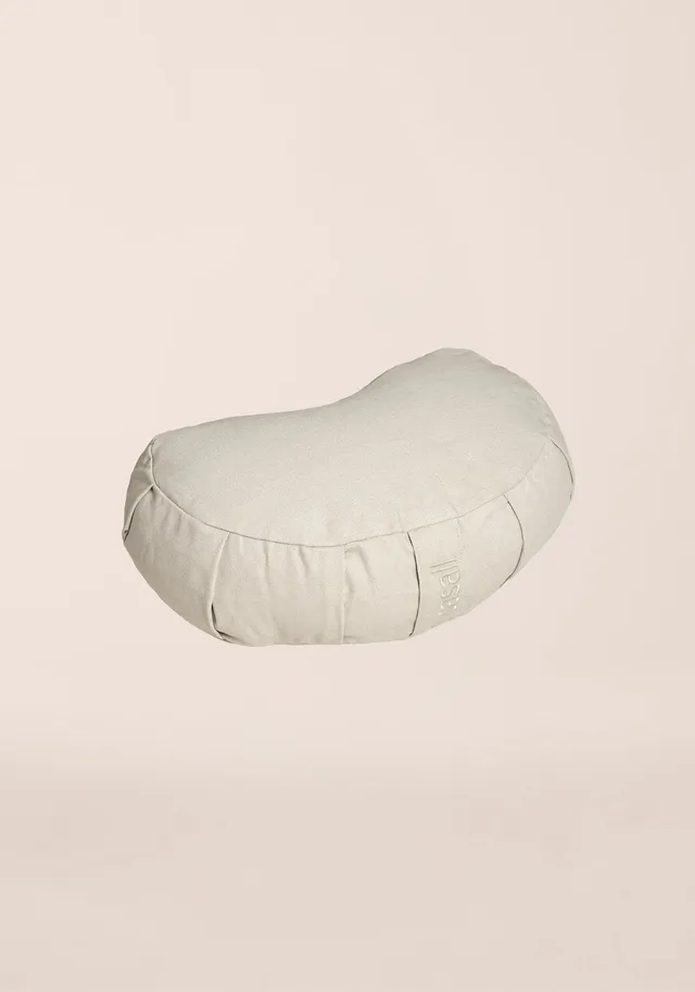 Casall Meditation Pillow Half Moon fodera beige cotone