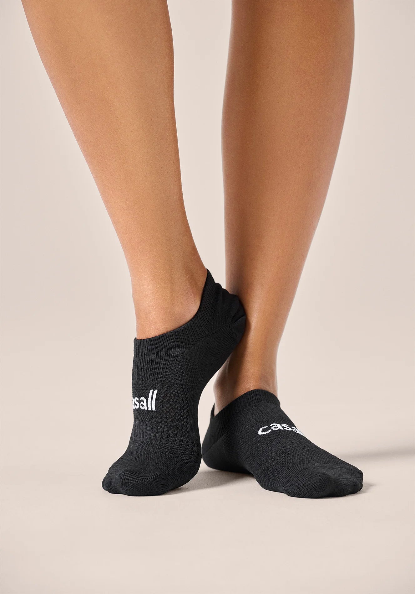 Casall Training Sock calzini sportivi neri 2 paia traspiranti