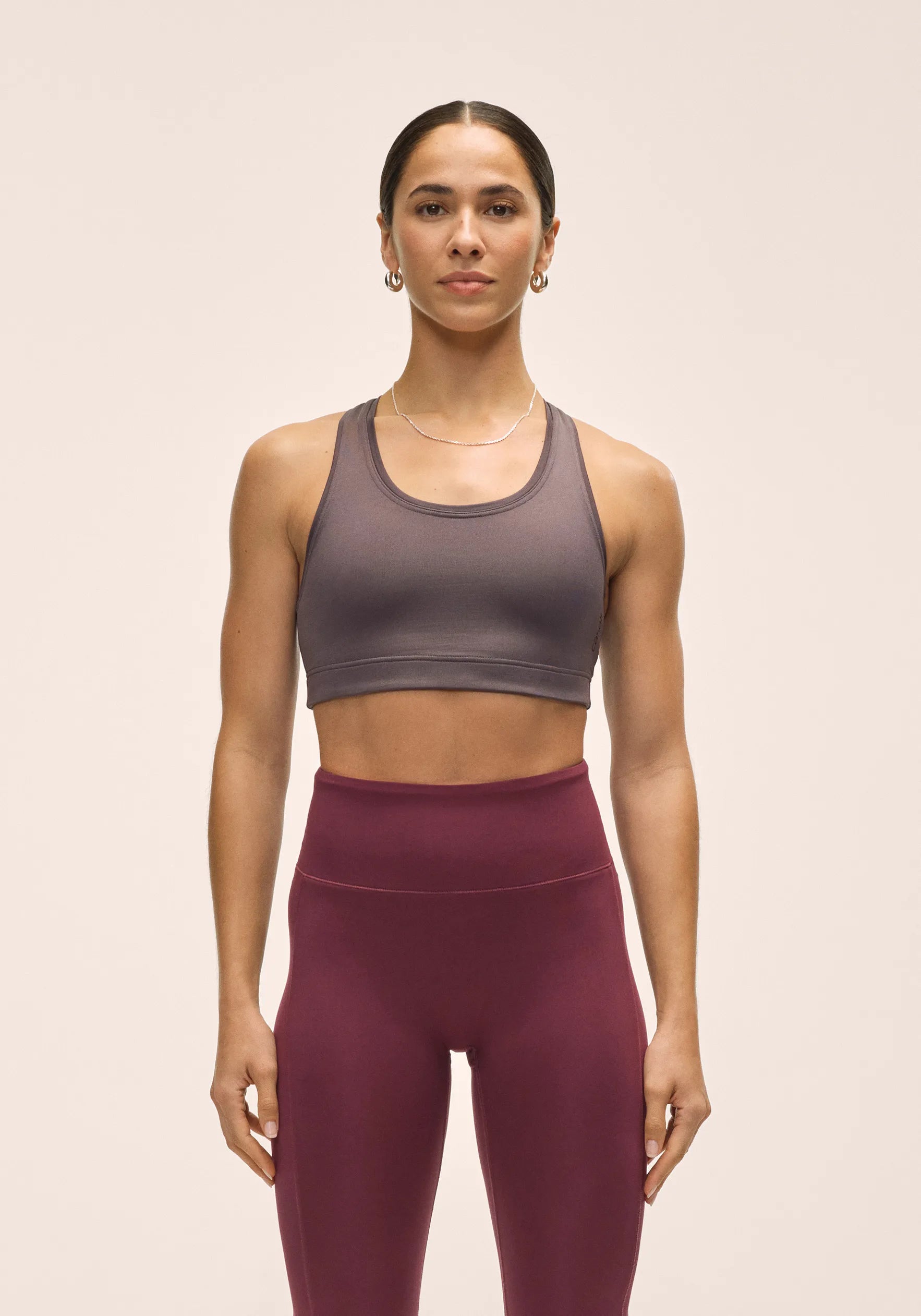 Casall Iconic Sports Bra reggiseno sportivo grigio alto sostegno