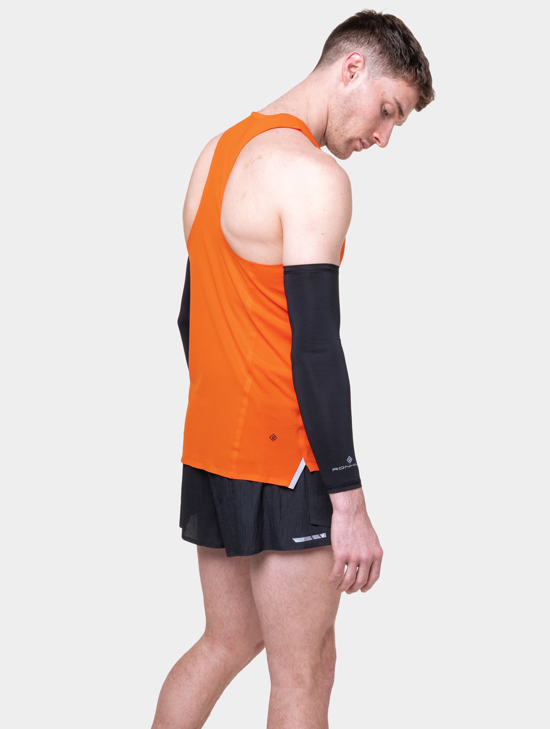 Ronhill Tech Race canotta running uomo rosso/nero traspirante
