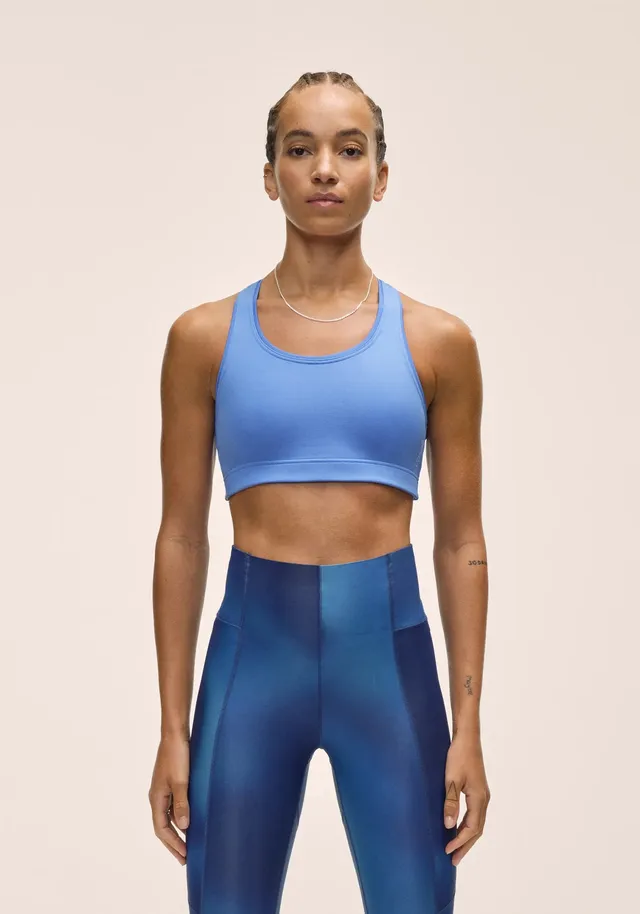Casall Iconic reggiseno sportivo Riviera Blue sostegno alto