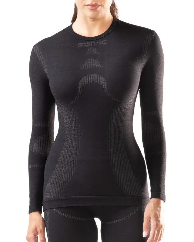 IRON-IC Merino 40 213005 maglia termica donna S-M leggera