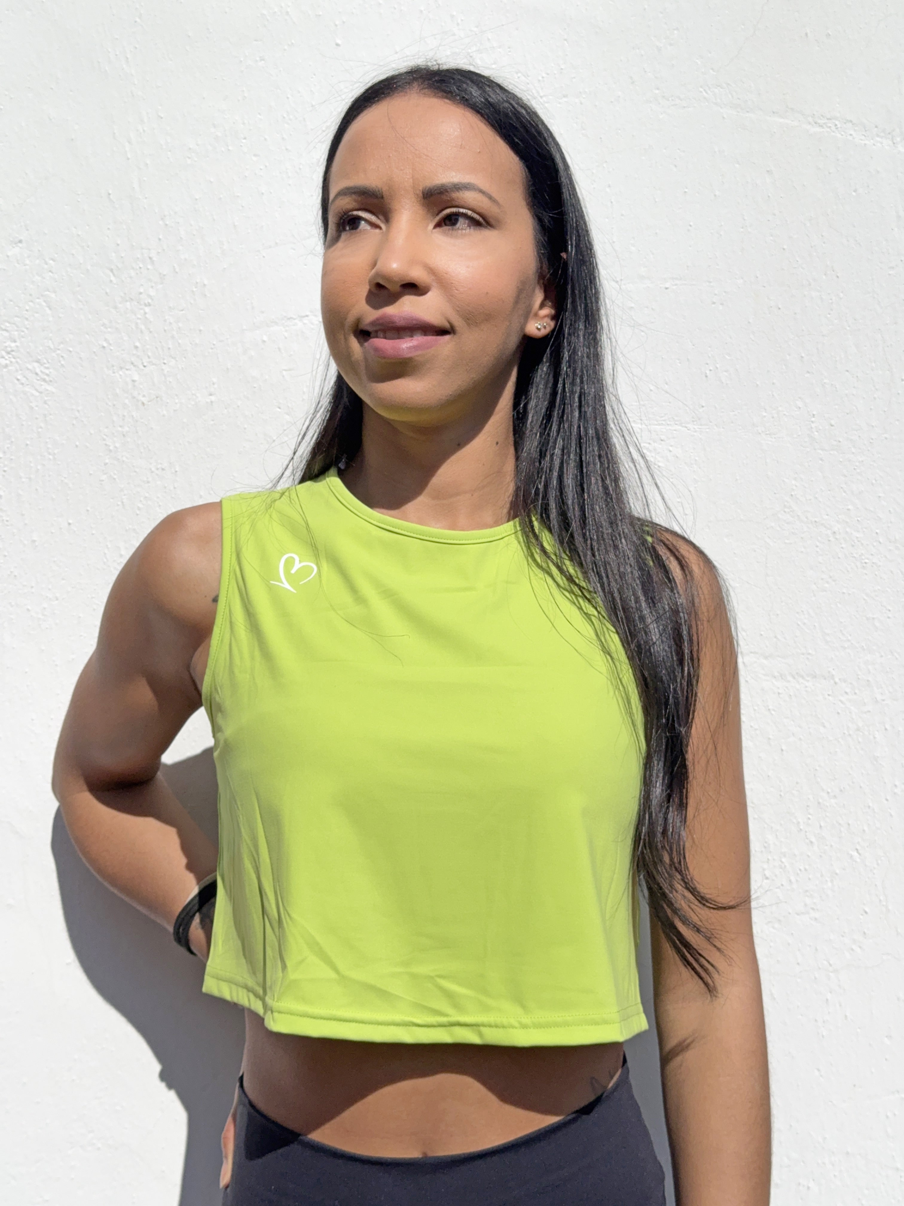 VB Crop Top canottiera sportiva corta
