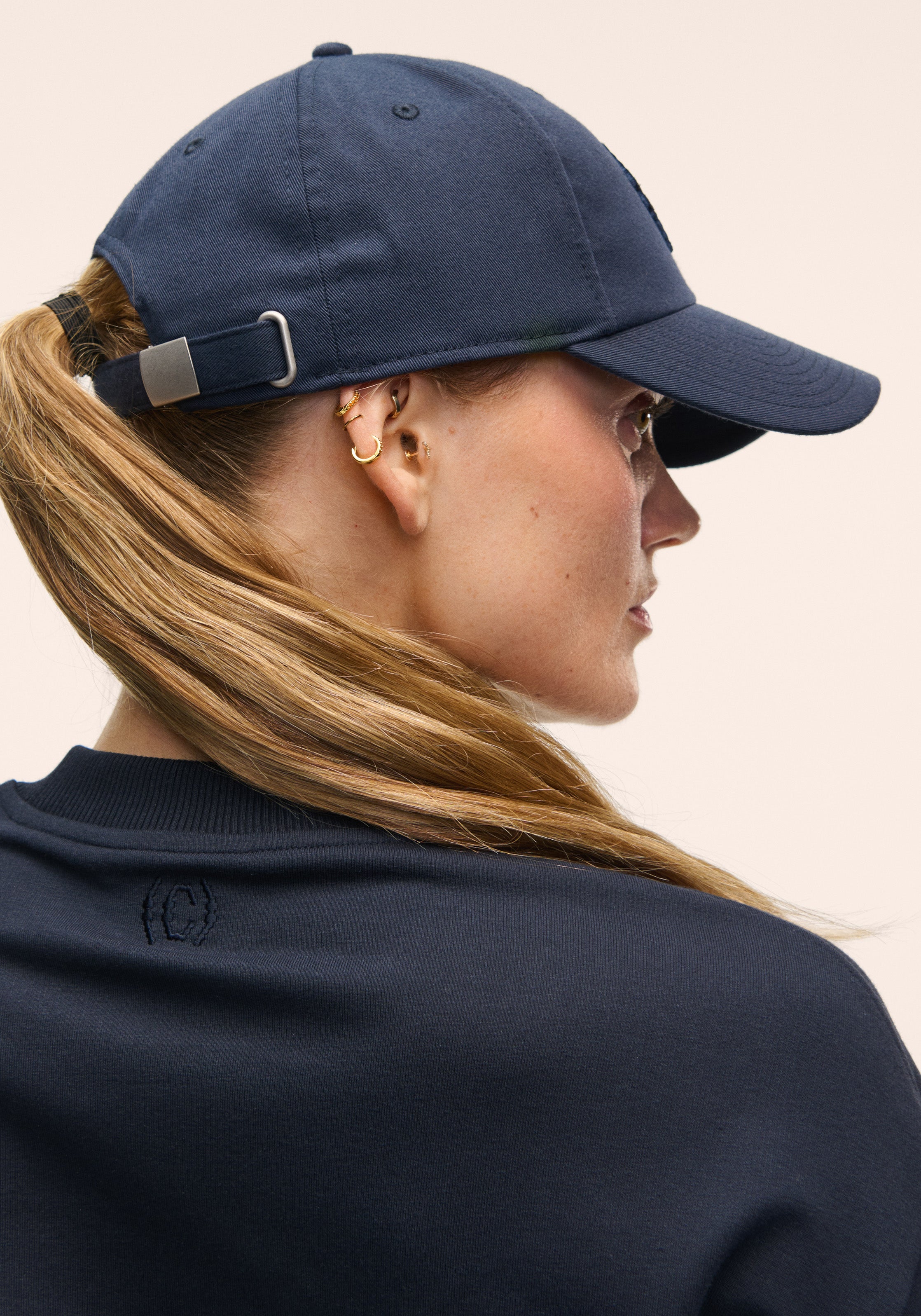 Casall Casual Logo Cap cappellino blu misura regolabile