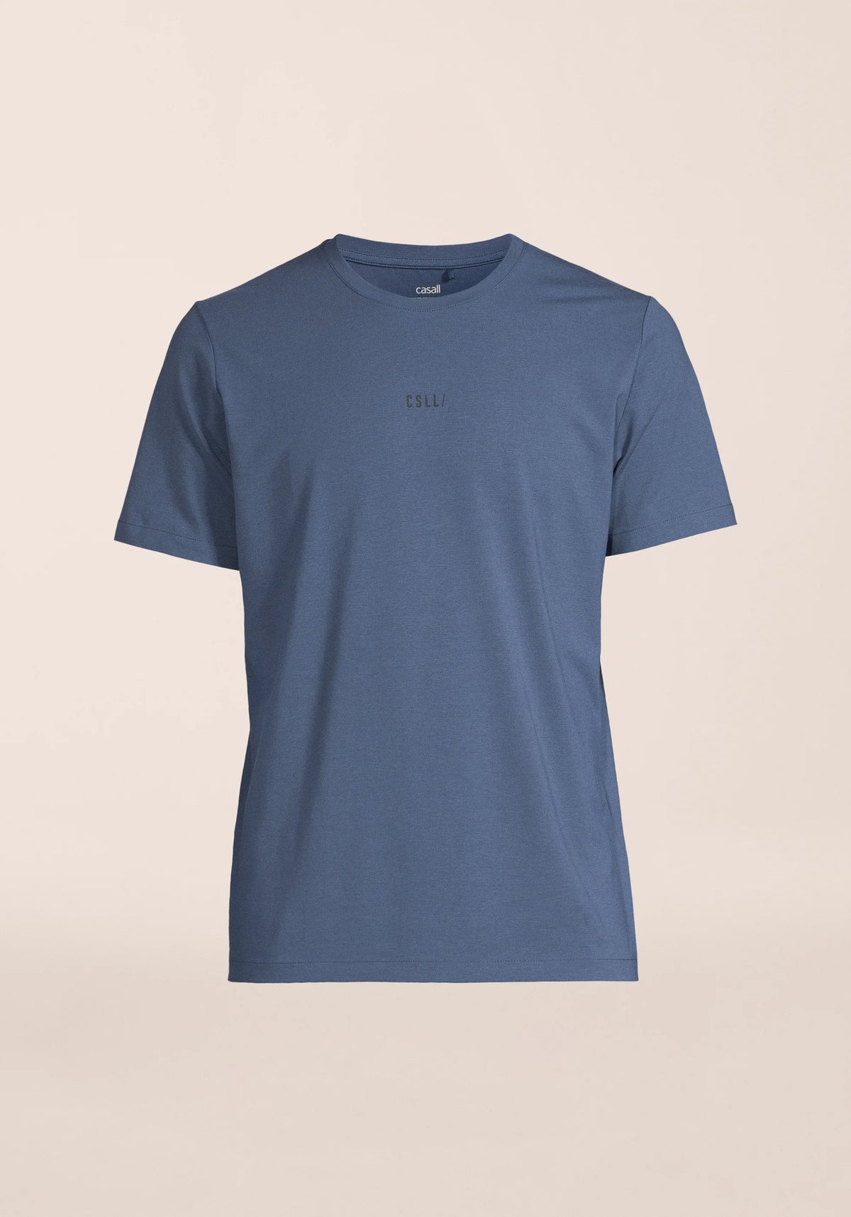 Casall M Cotton Mix Tee T-shirt Uomo Blu Shadow cotone bio