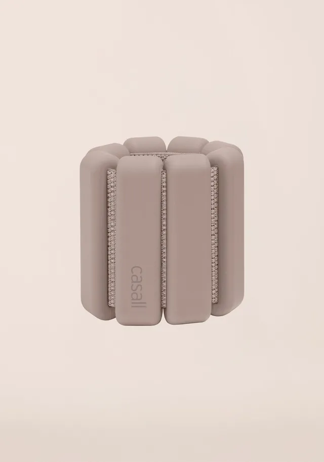 Casall Define Wrist Weight 1kg pesi Light Cashmere regolabili