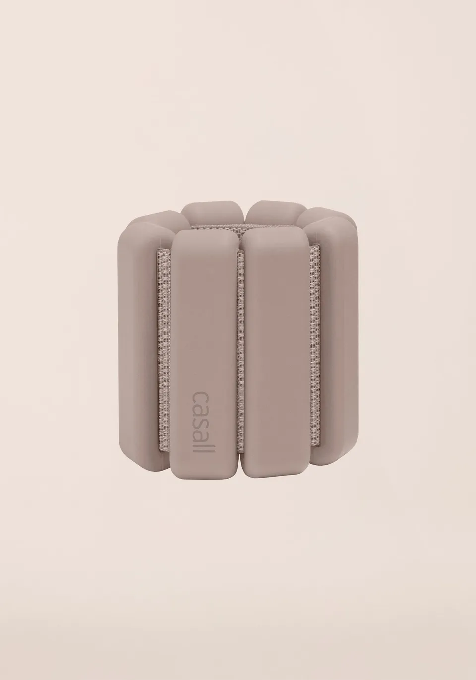Casall Define Wrist Weight 1kg pesi Light Cashmere regolabili
