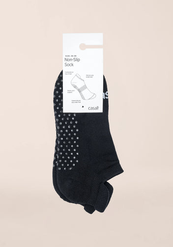 Casall Non-Slip calzini yoga Black traspiranti