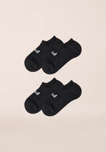 Casall Training Sock calzini sportivi neri 2 paia traspiranti