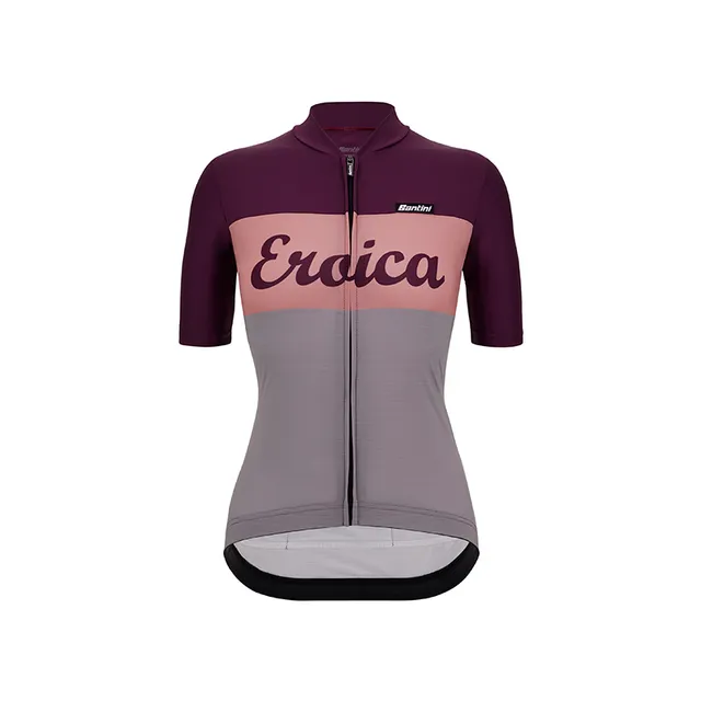 L'Eroica Sogno maglia ciclismo donna rosa traspirante