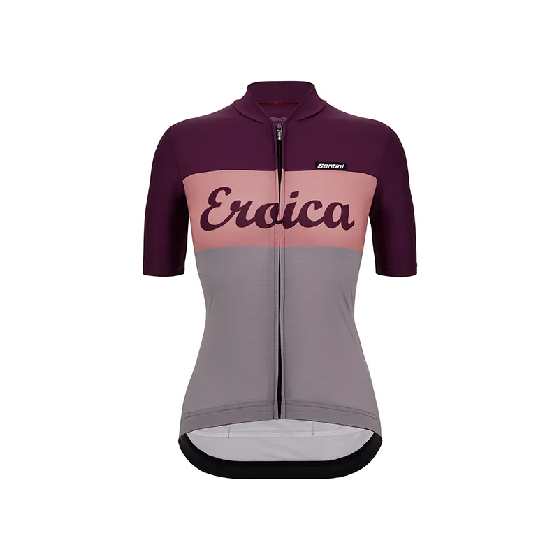 L'Eroica Sogno maglia ciclismo donna rosa traspirante