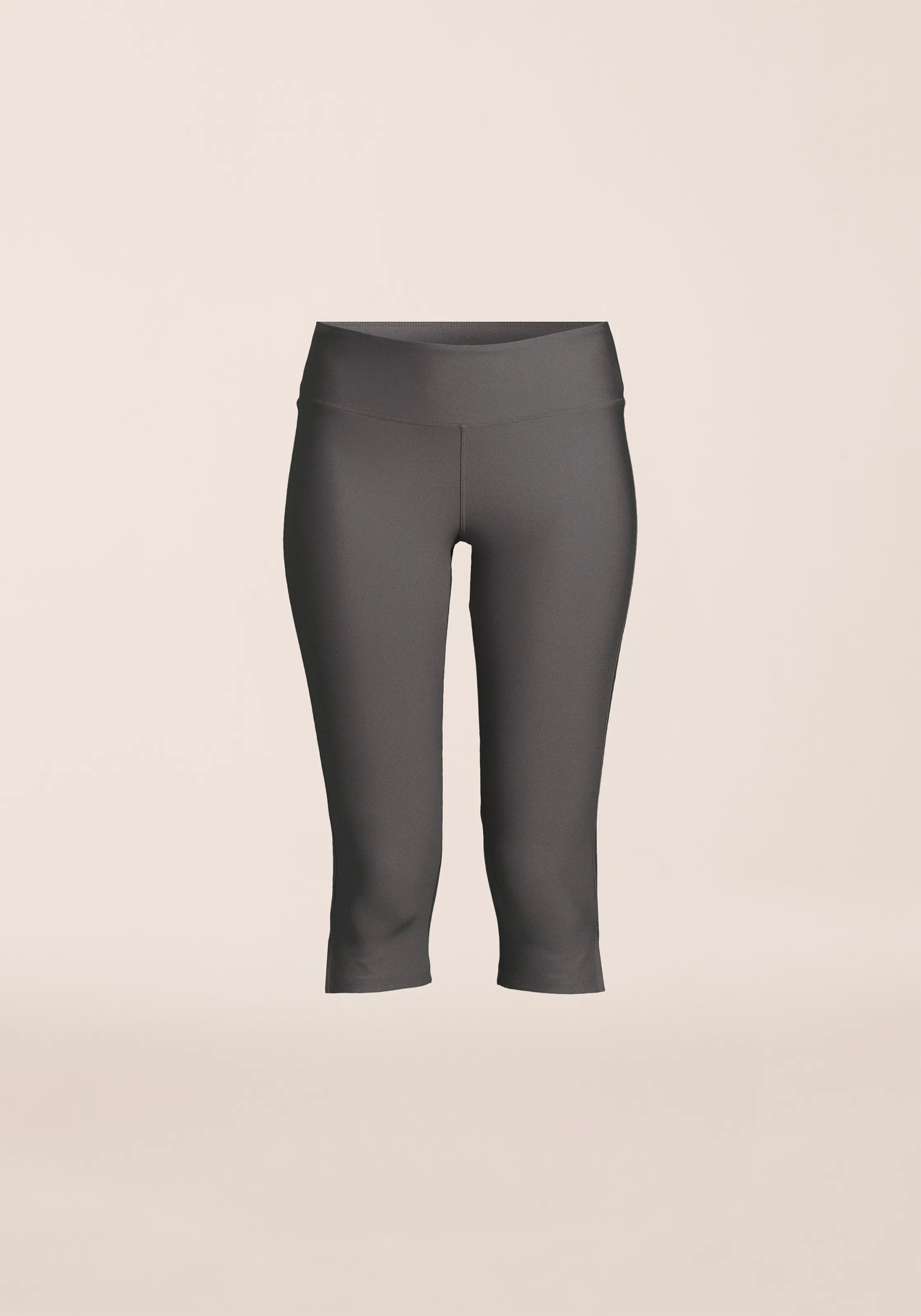 Casall Capri Slit Regular Waist Tights leggings grigi