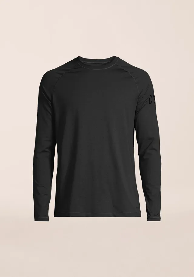 Casall Rapidry Long Sleeve Maglia Uomo Nero Traspirante