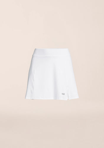 Casall Court Slit Skirt gonna tennis bianca