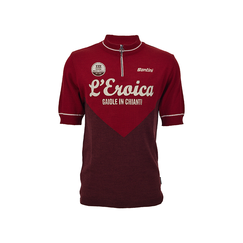 L'Eroica 29 Edizione maglia lana ciclismo d'epoca
