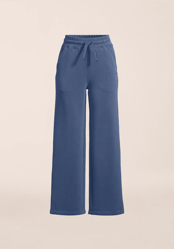 Casall Peachy Straight Leg jogger blu in modal