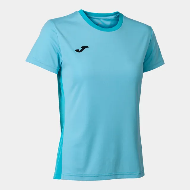 Joma Winner II maglietta donna azzurro manica corta