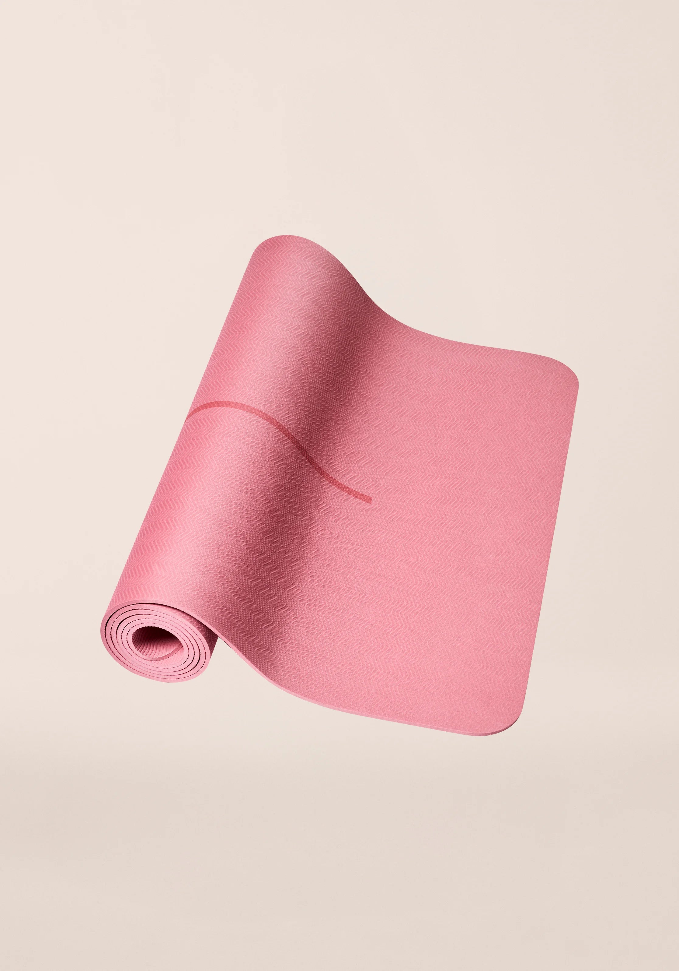 Casall Essential Cushion 5mm tappetino yoga rosa antiscivolo
