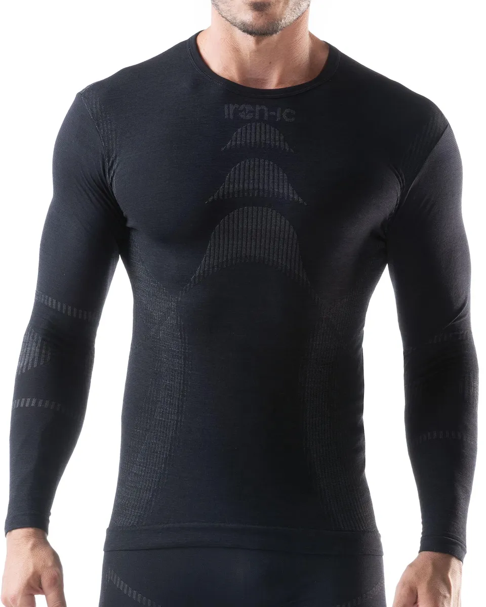 Iron-Ic Expyra 202006 maglia termica manica lunga S-M merino