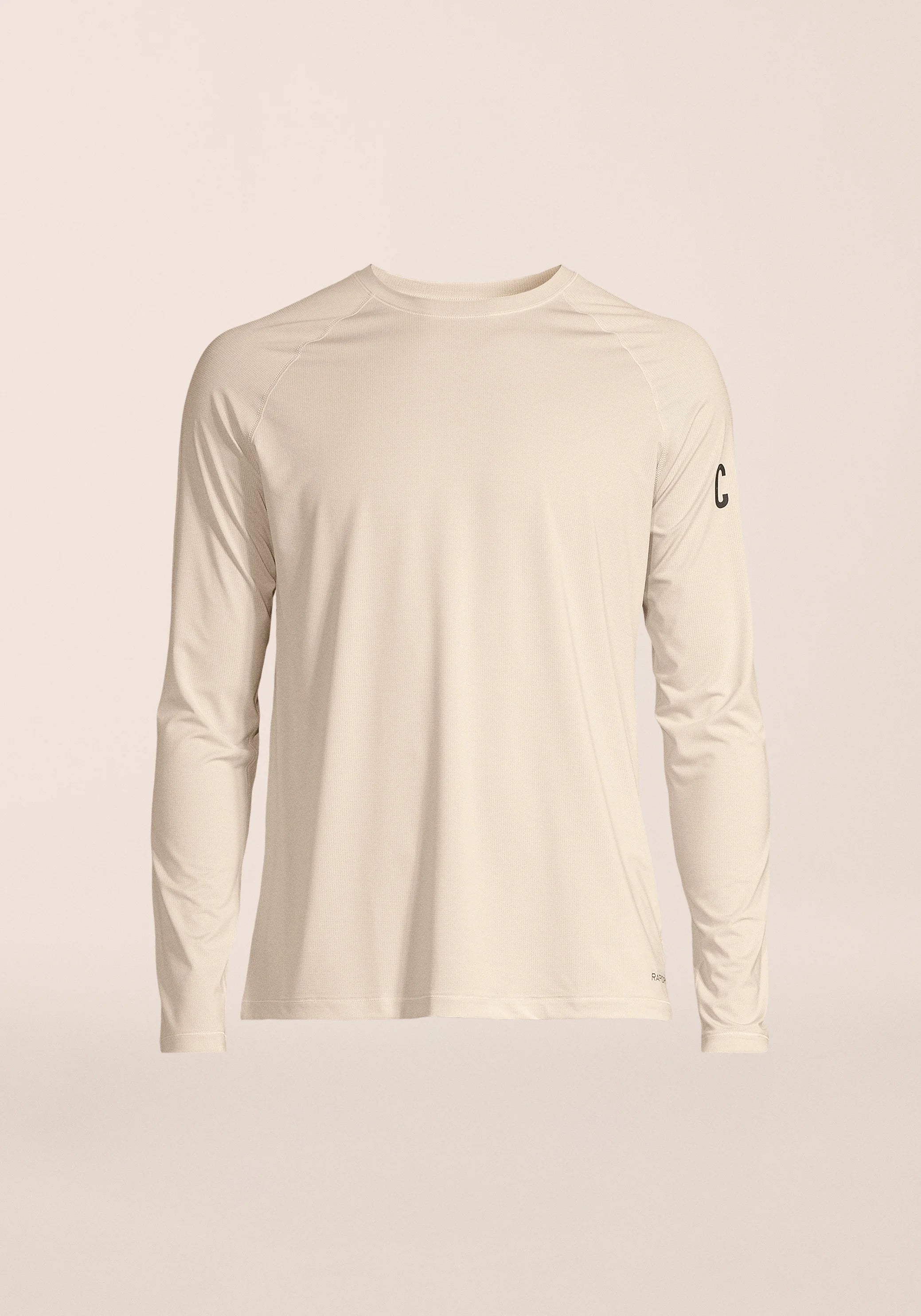 Casall M Rapidry Long Sleeve maglia ecru maniche lunghe