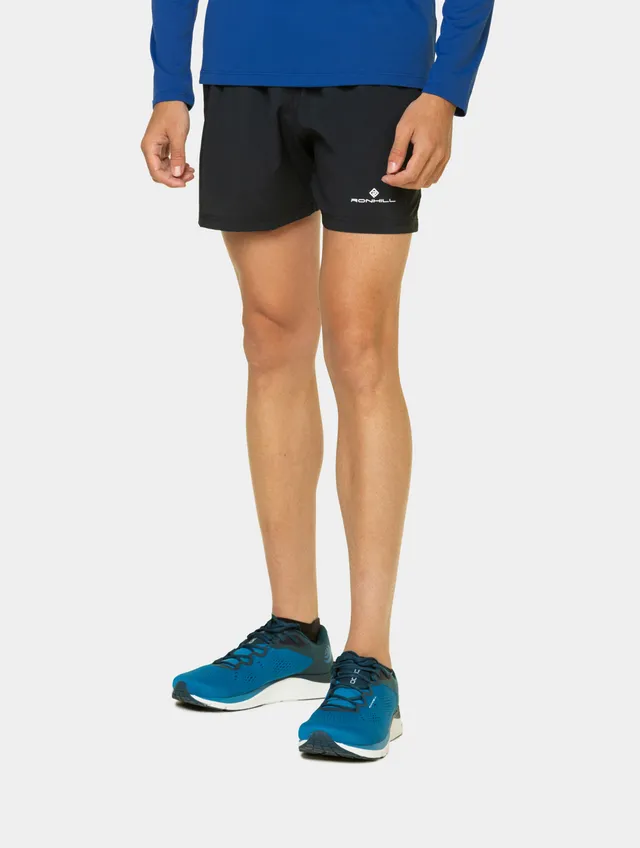 Ronhill Core 5 Short pantaloncini running uomo neri