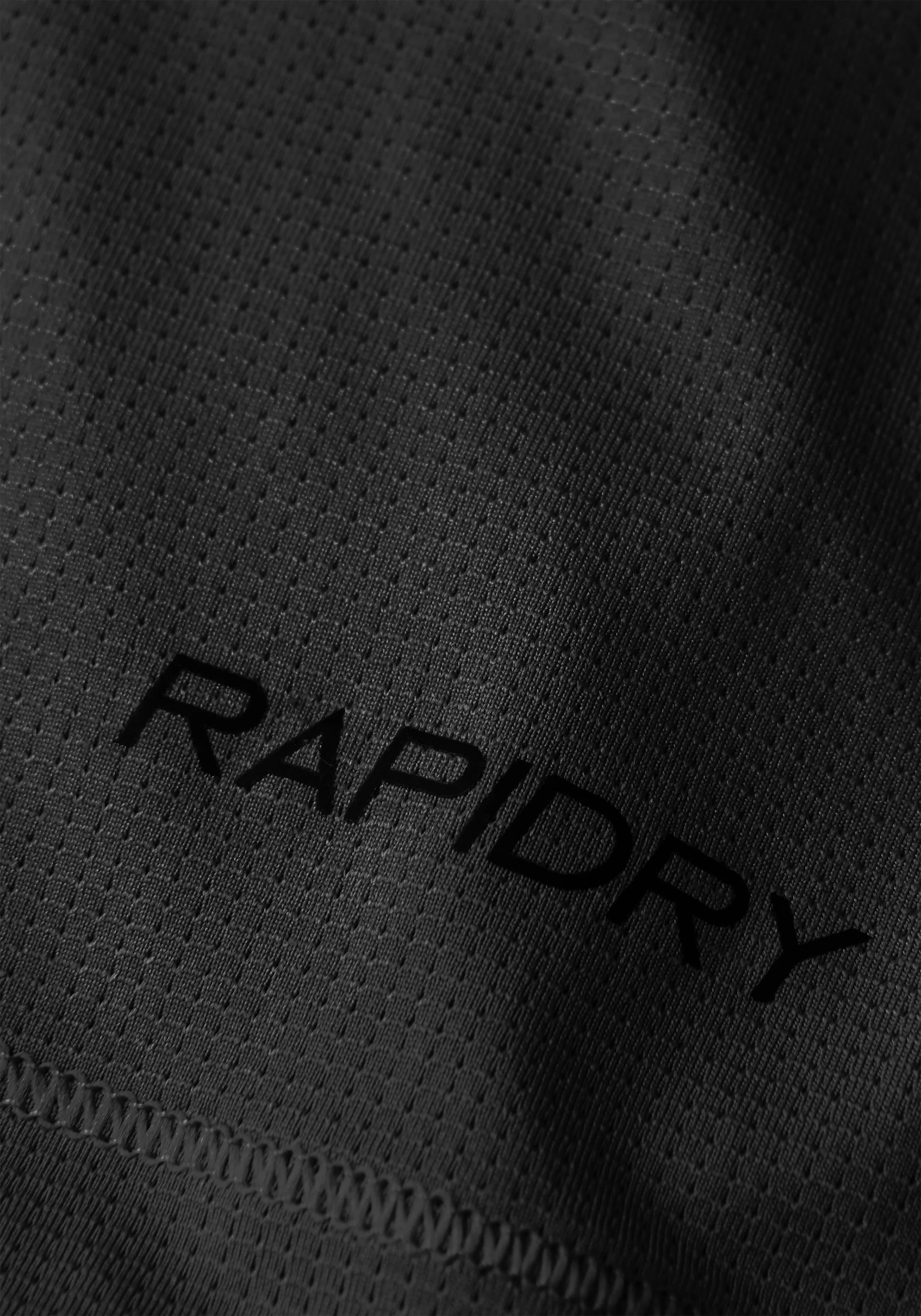 Casall M Rapidry Tee maglietta running Black riciclata uomo