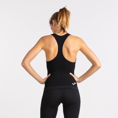 Joma Brama Top Donna Nero Traspirante