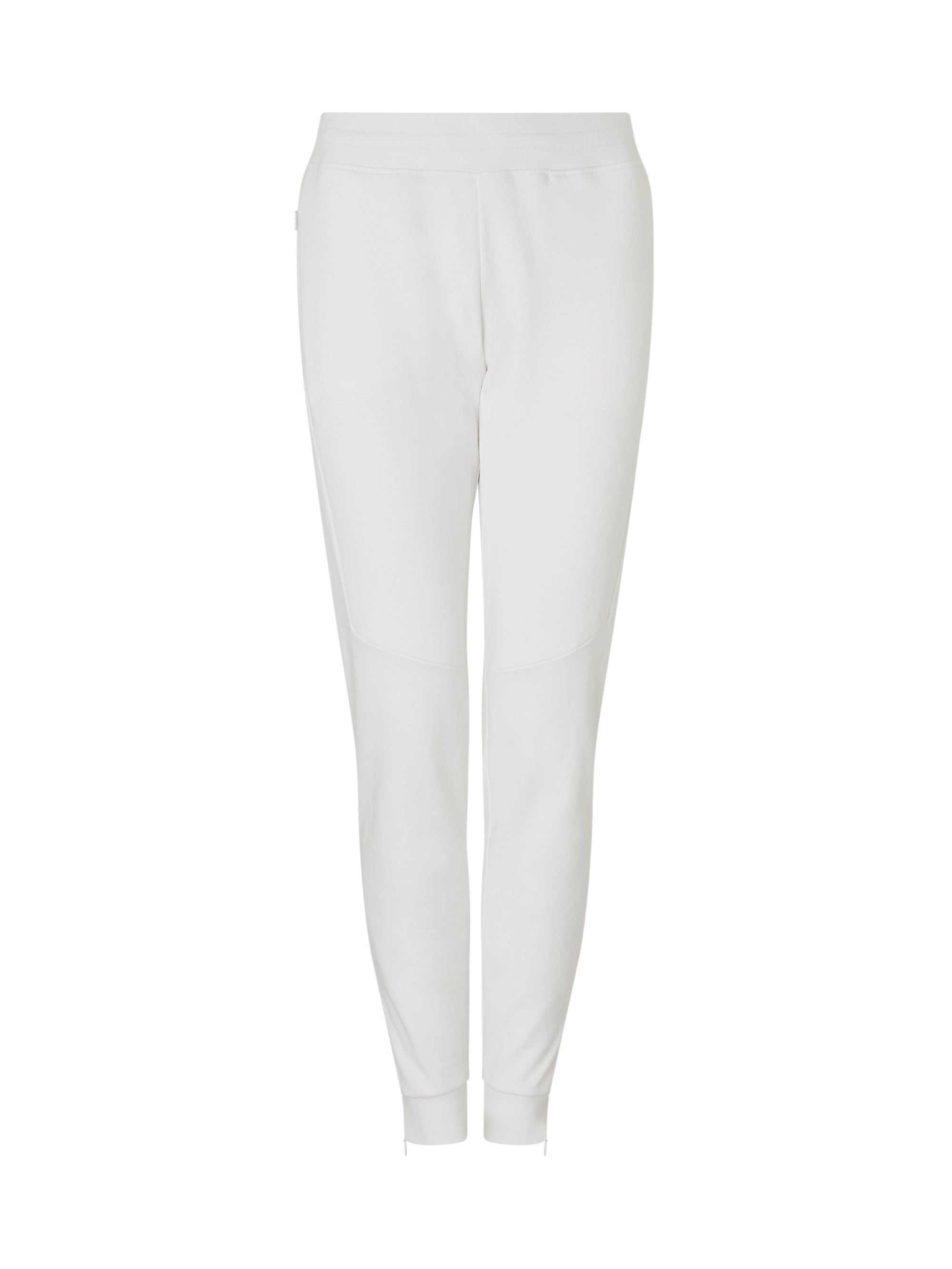 Lucas Hugh Carbon Track Pant pantaloni bianchi cotone