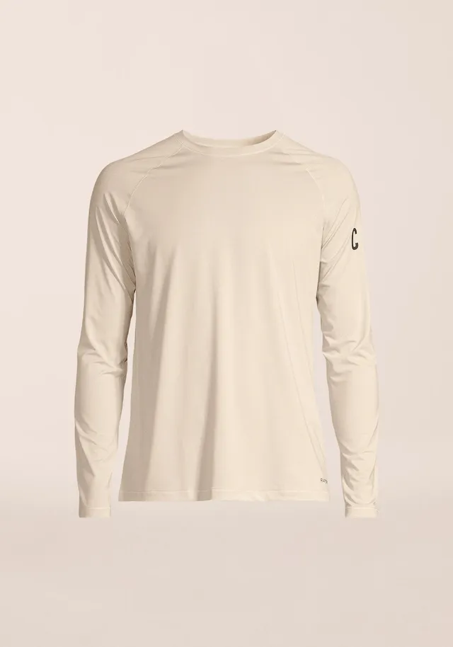 Casall M Rapidry Long Sleeve maglia ecru maniche lunghe