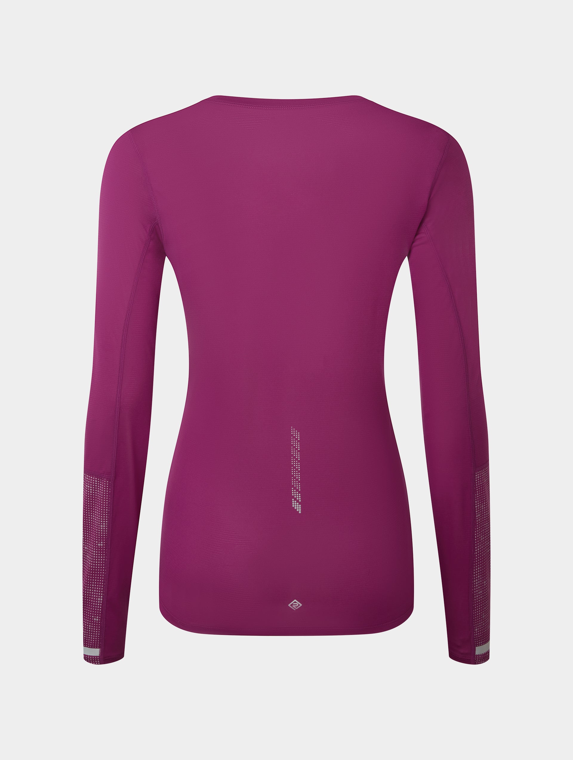 Ronhill Tech Reflect maglia donna manica lunga nera riflettente