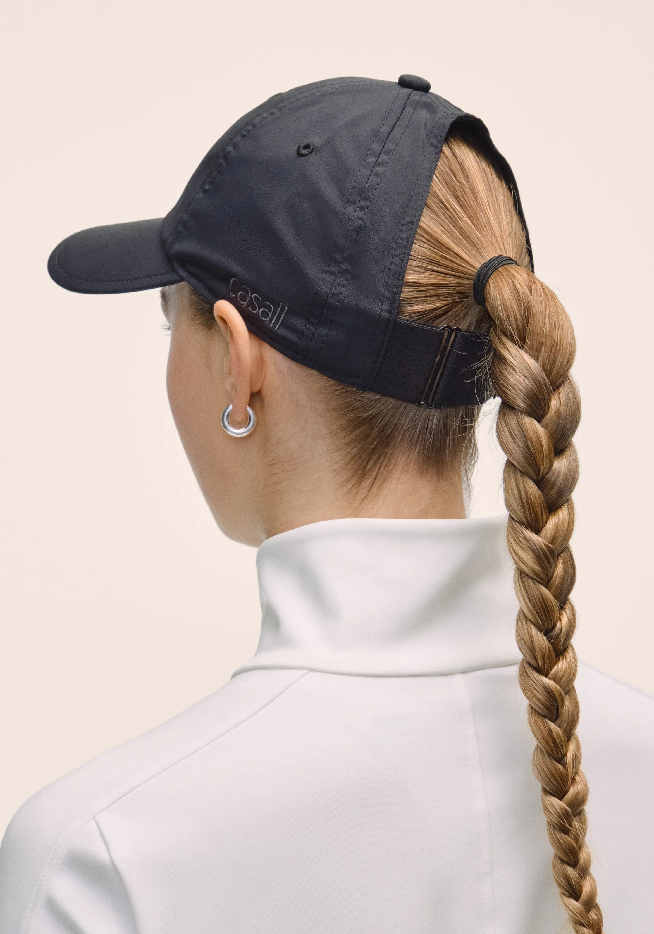 Casall Performance High Ponytail cappellino Black coda alta