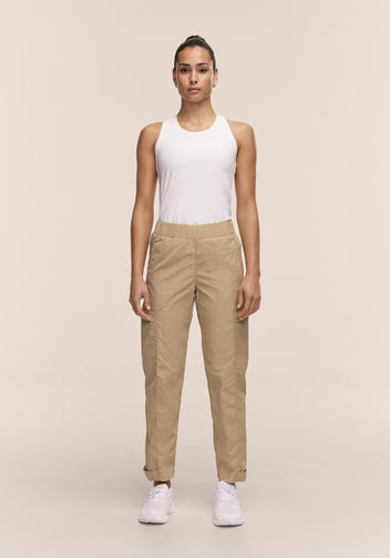 Casall Active Adjustable Track Pants beige outdoor
