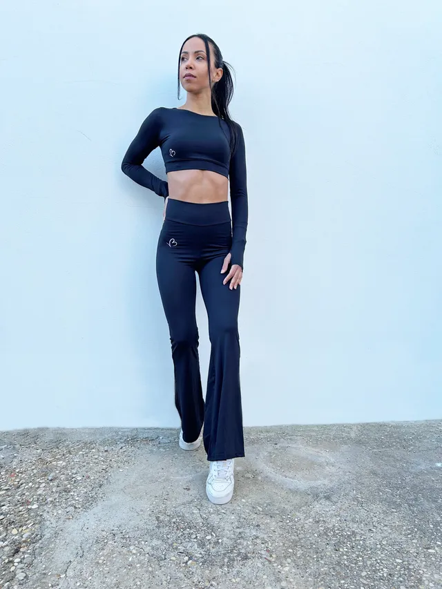 VB yoga legging scampanato traspirante
