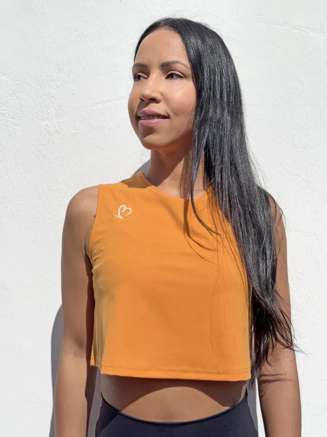 VB Crop Top canottiera sportiva corta