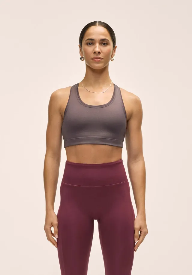 Casall Iconic Sports Bra reggiseno sportivo grigio alto sostegno