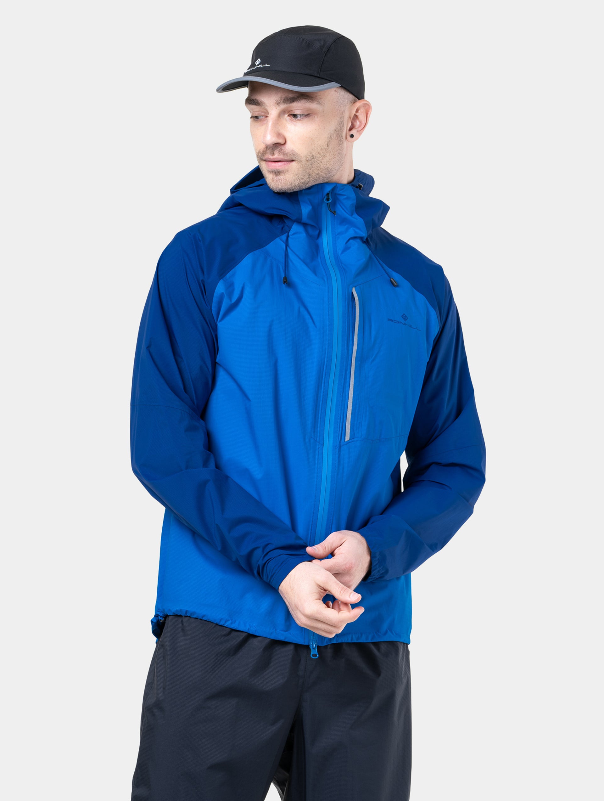 Ronhill Tech Storm giacca running impermeabile glacier