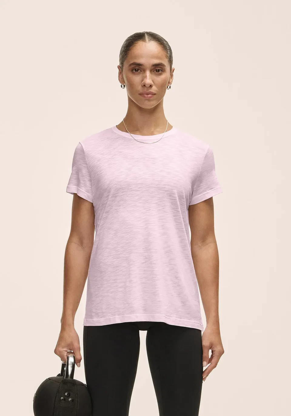 Casall Soft Texture maglietta Lush Pink Tencel