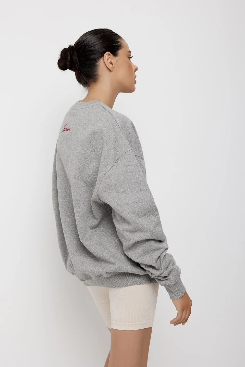 Siawear Organic Cotton Oversized felpa girocollo cotone bio