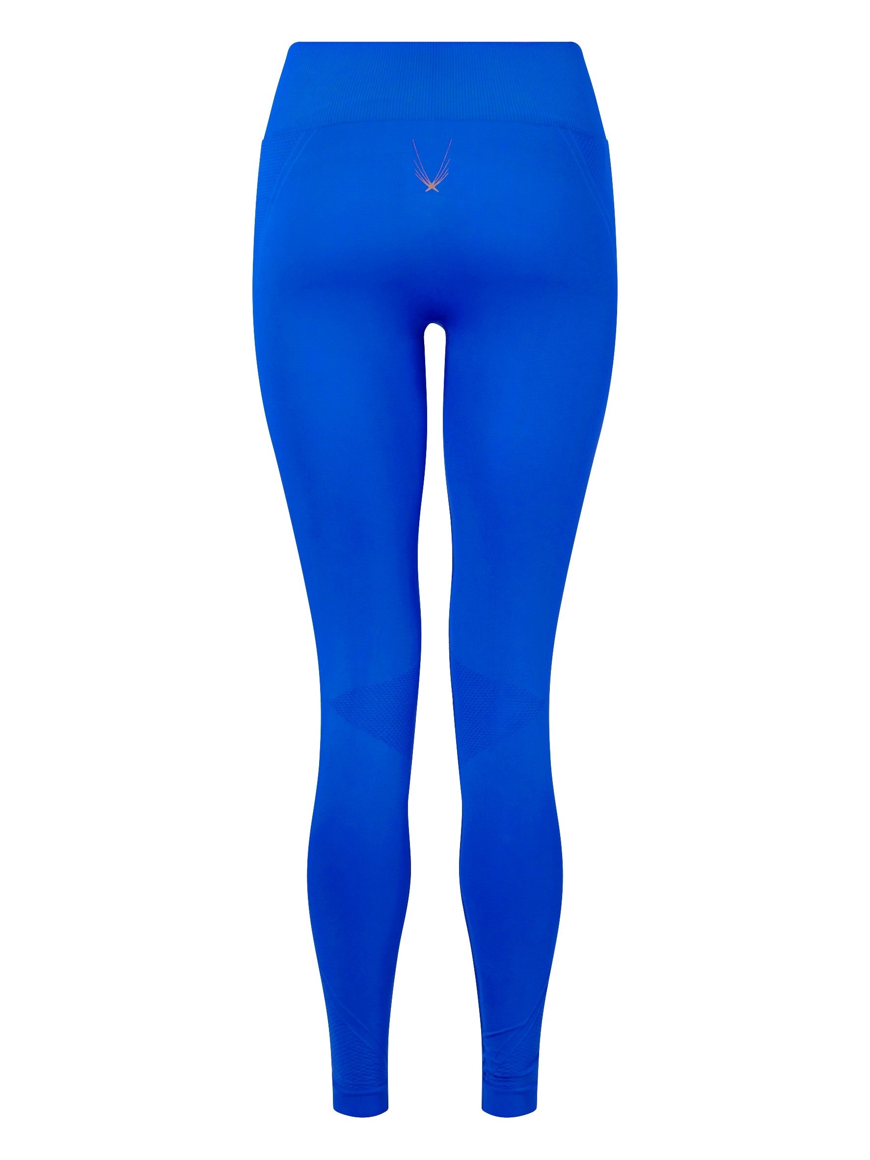 Lucas Hugh Technical Knit Leggings azzurri traspiranti