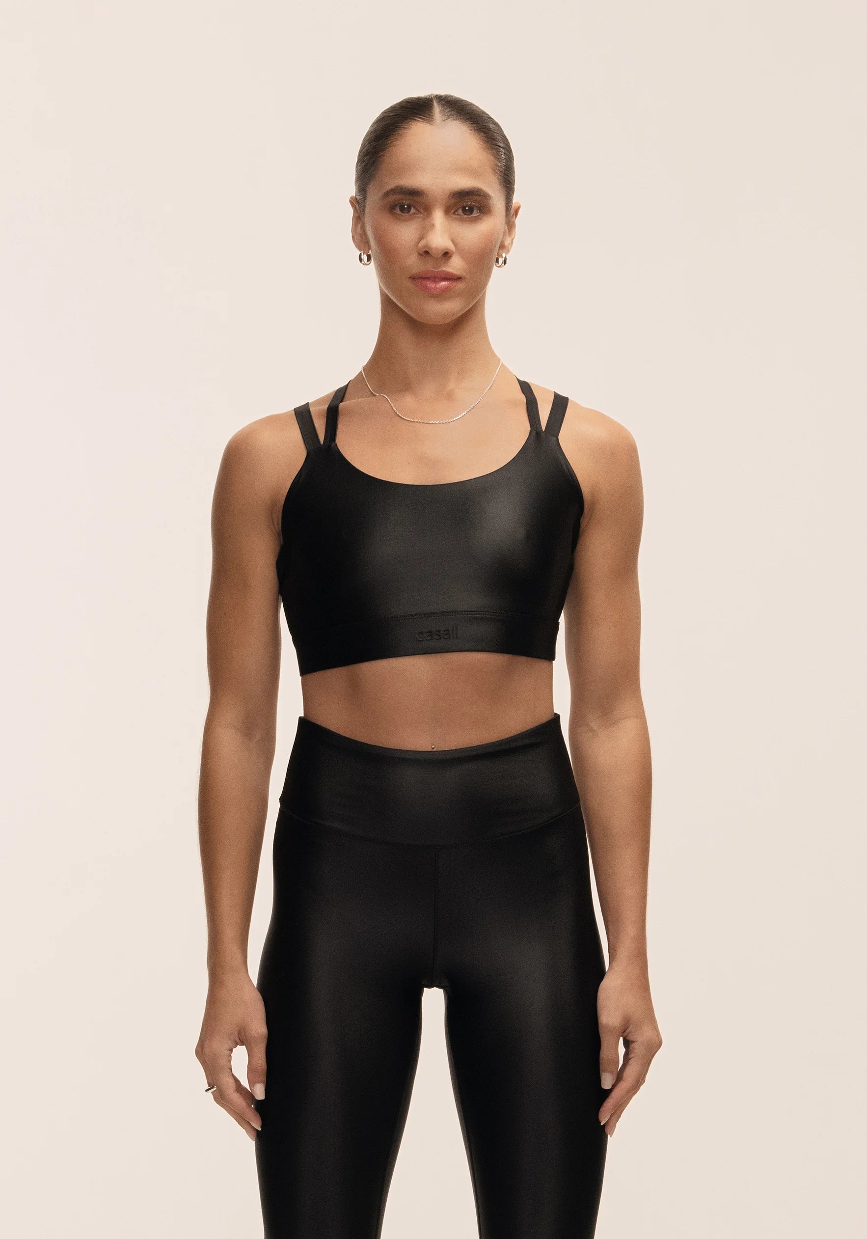 Casall Glitz Sports Bra reggiseno sportivo donna nero