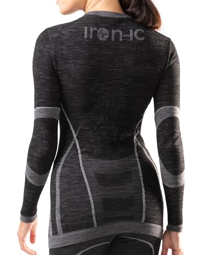 IRON-IC Ultra Warm 213001 maglia termica donna S-M merino