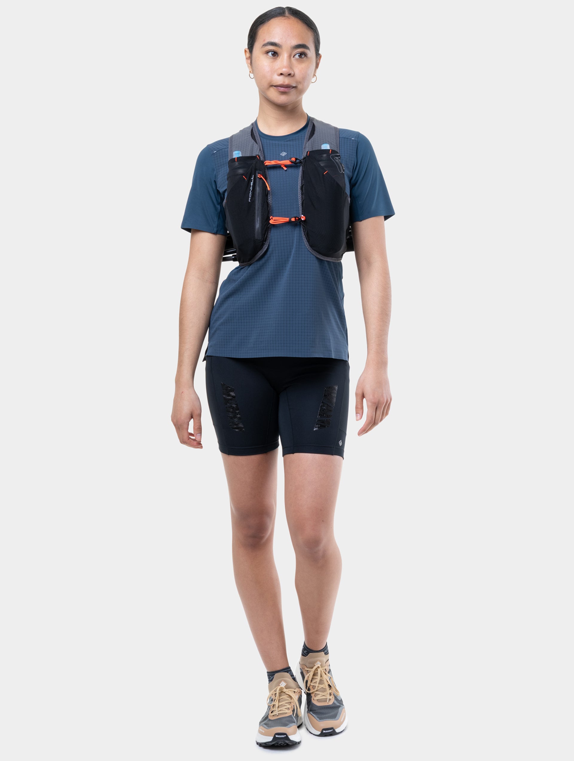Ronhill Solus 5L gilet running nero 5 l traspirante