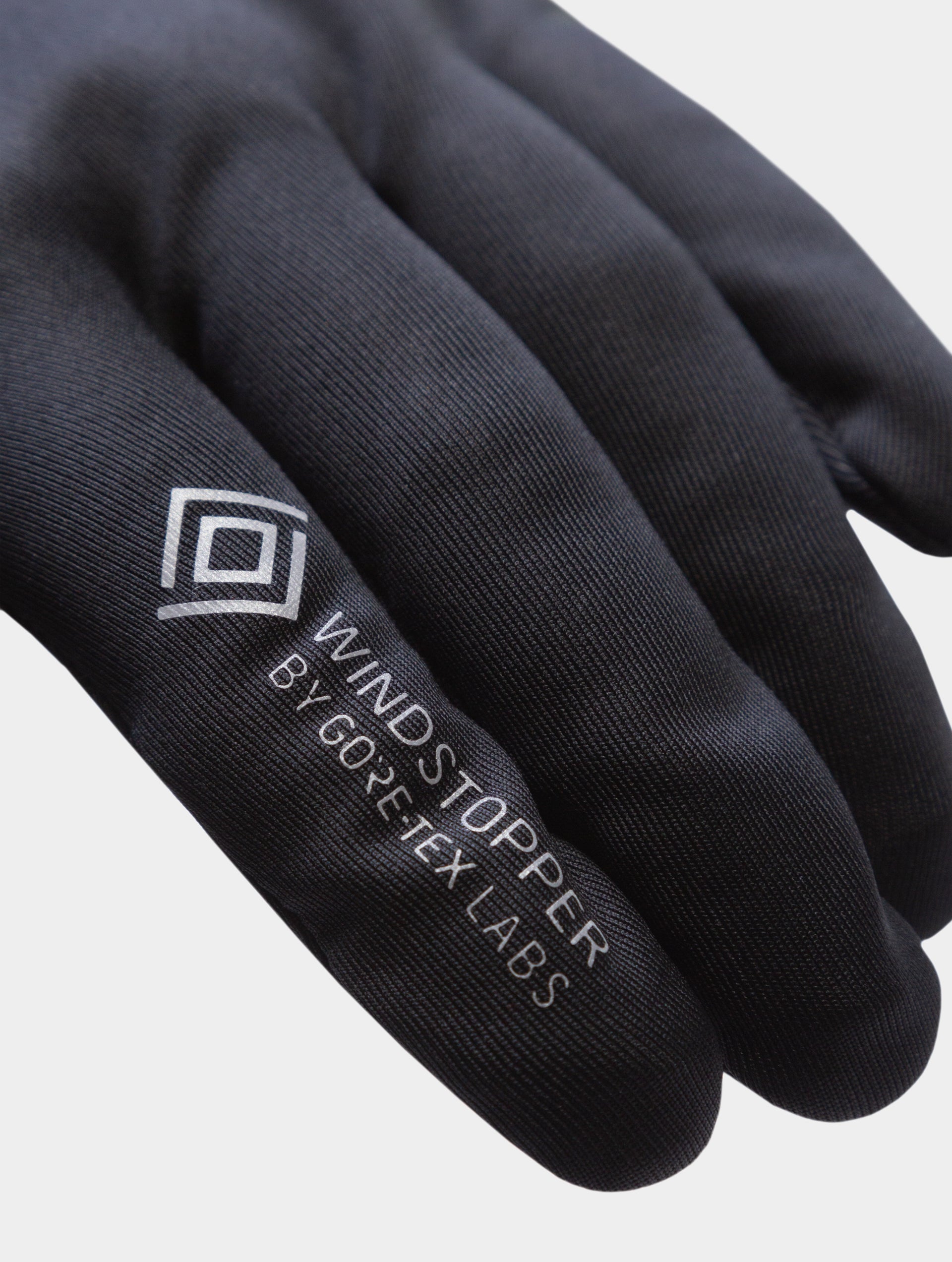 Ronhill Gore-Tex Windstopper guanti running neri antivento