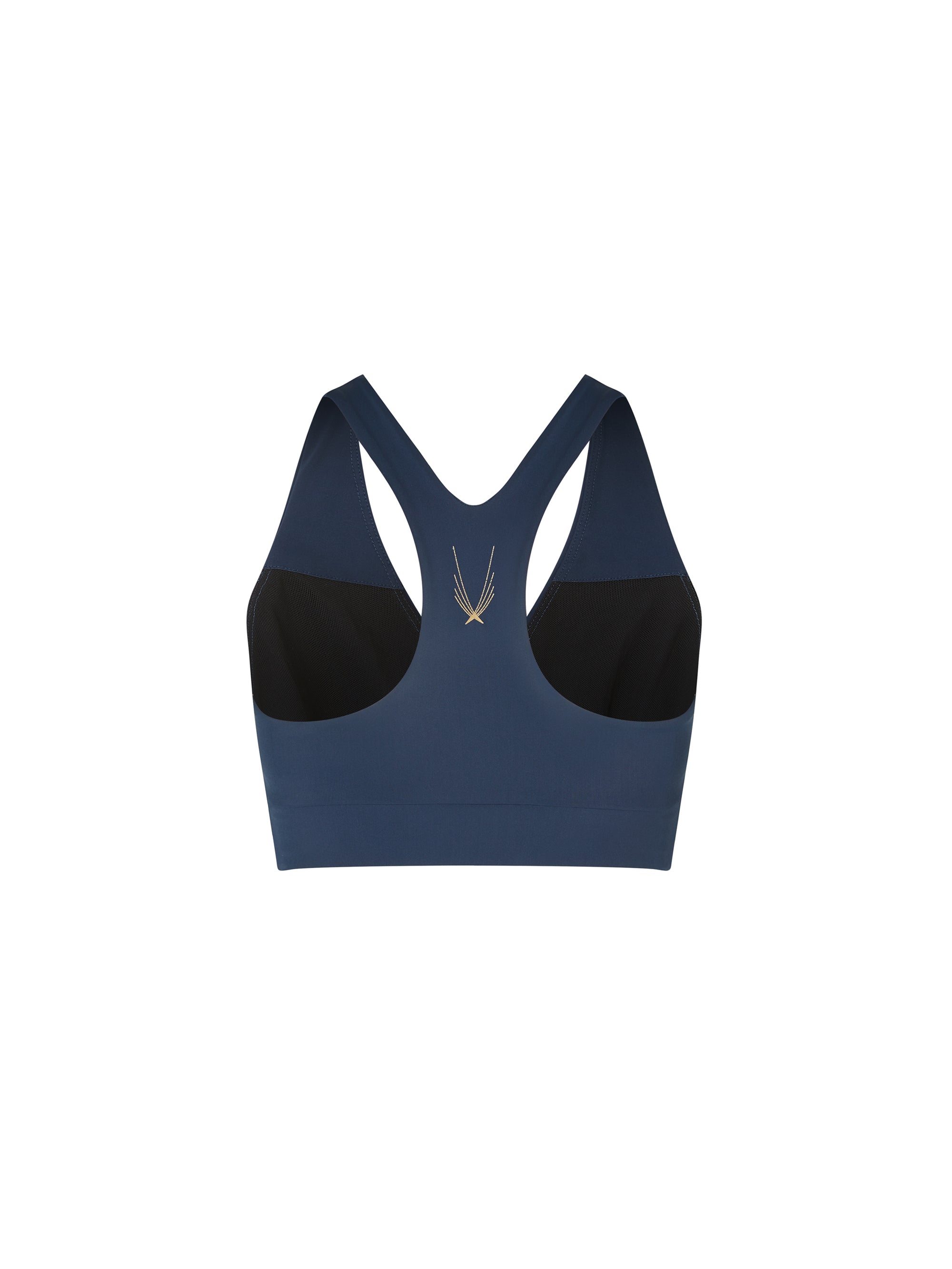 Lucas Hugh Aircut reggiseno sportivo blu traspirante