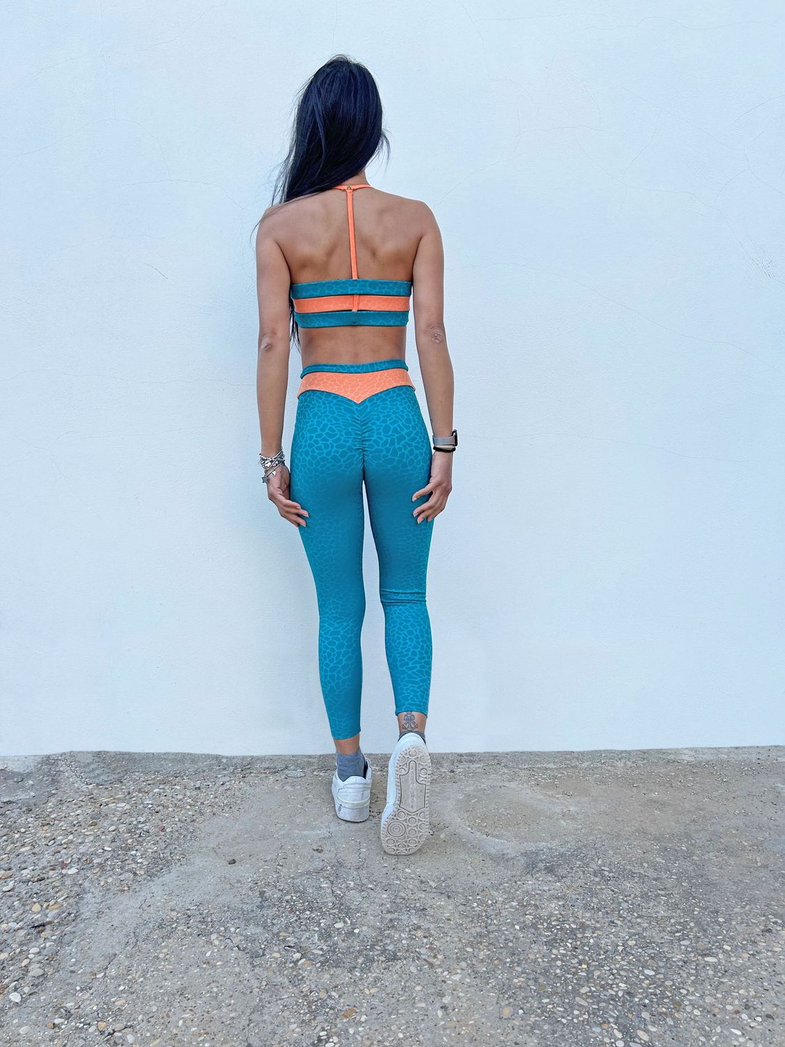 VB Marino Legging sportivo blu push up