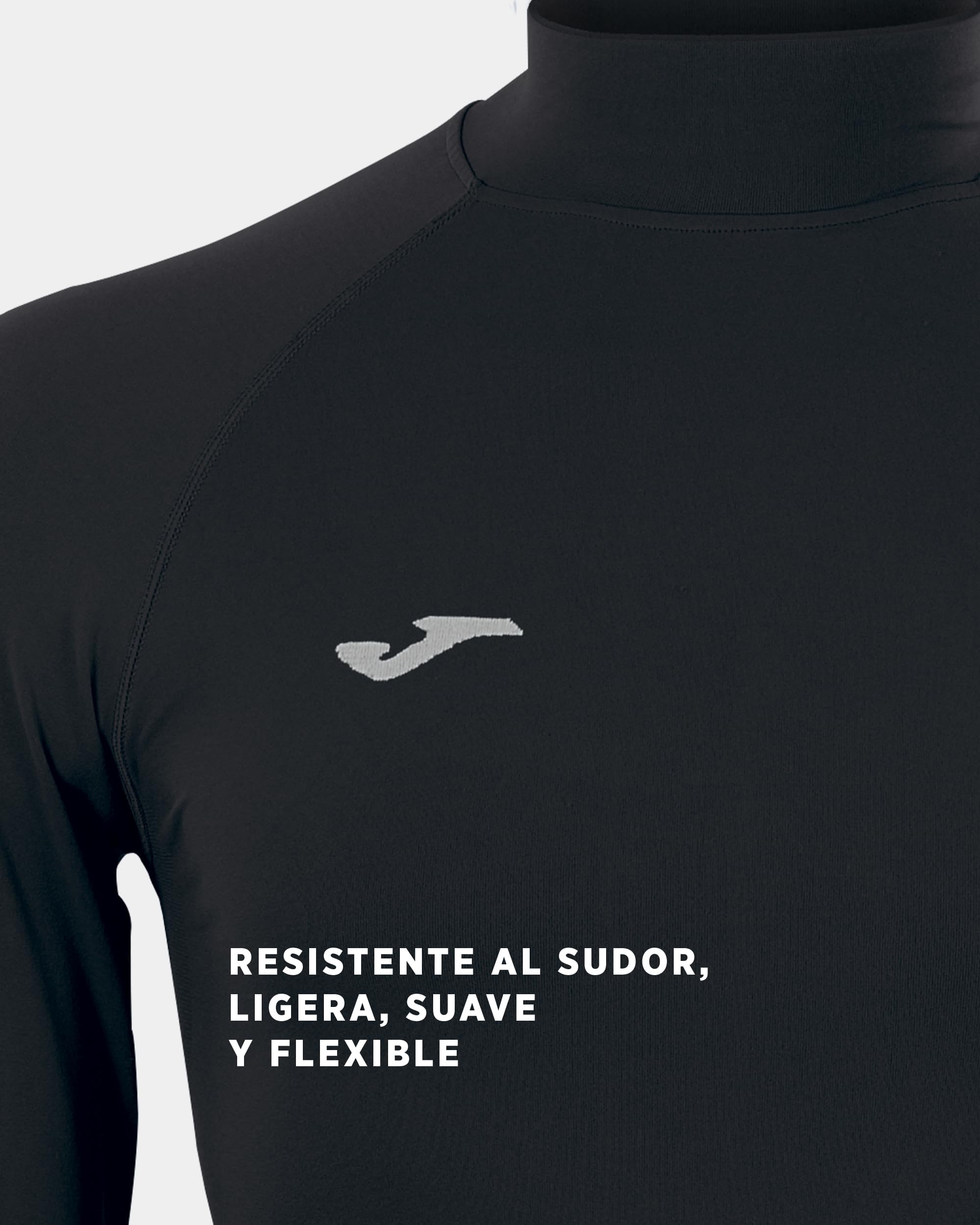 Joma Brama Maglia Termica Maniche Lunghe Nera